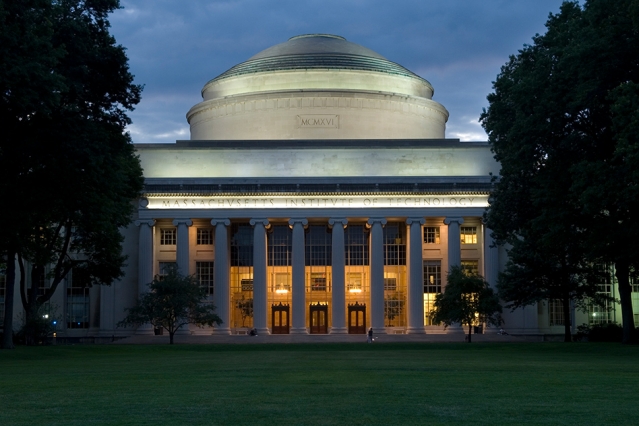 Building 10 and Killian Court on MIT campus
